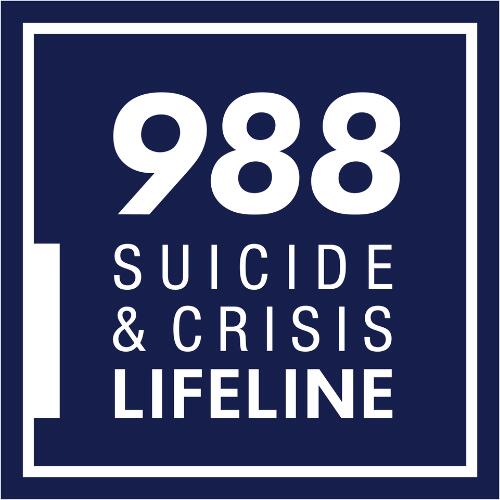 988 Suicide & Crisis Lifeline banner