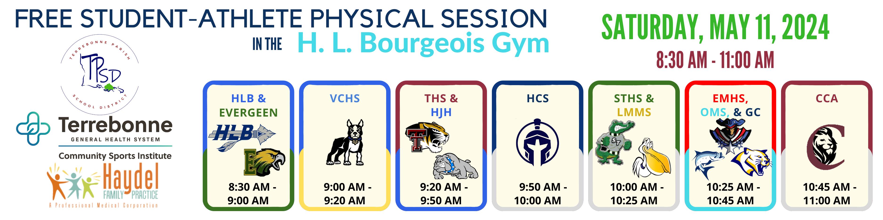 Free Student-Athlete Physical Session