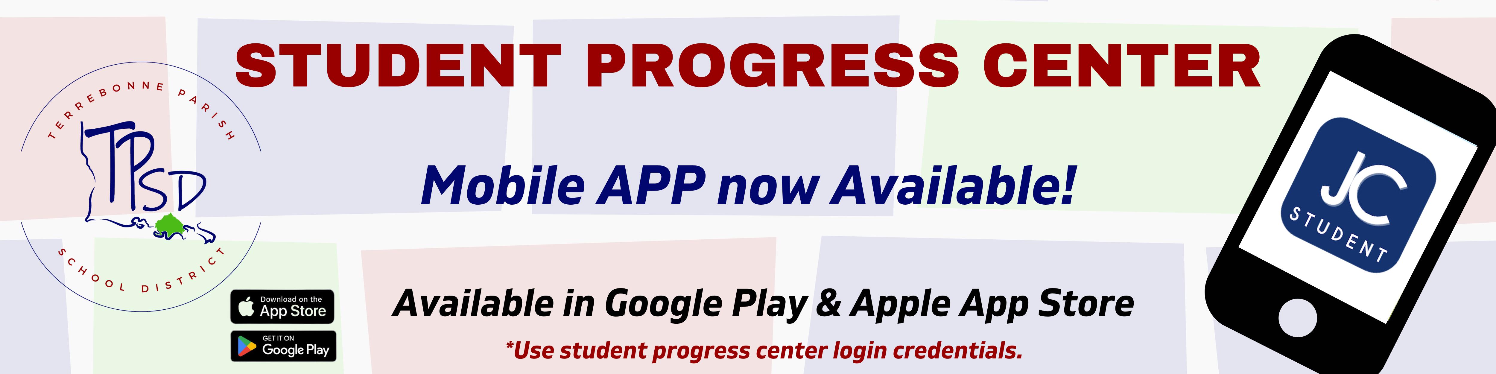 Student Progress Center - Mobile App