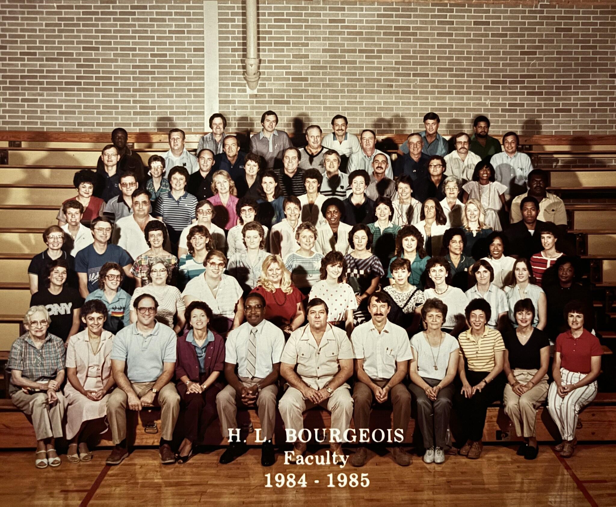 1984 Faculty Picture