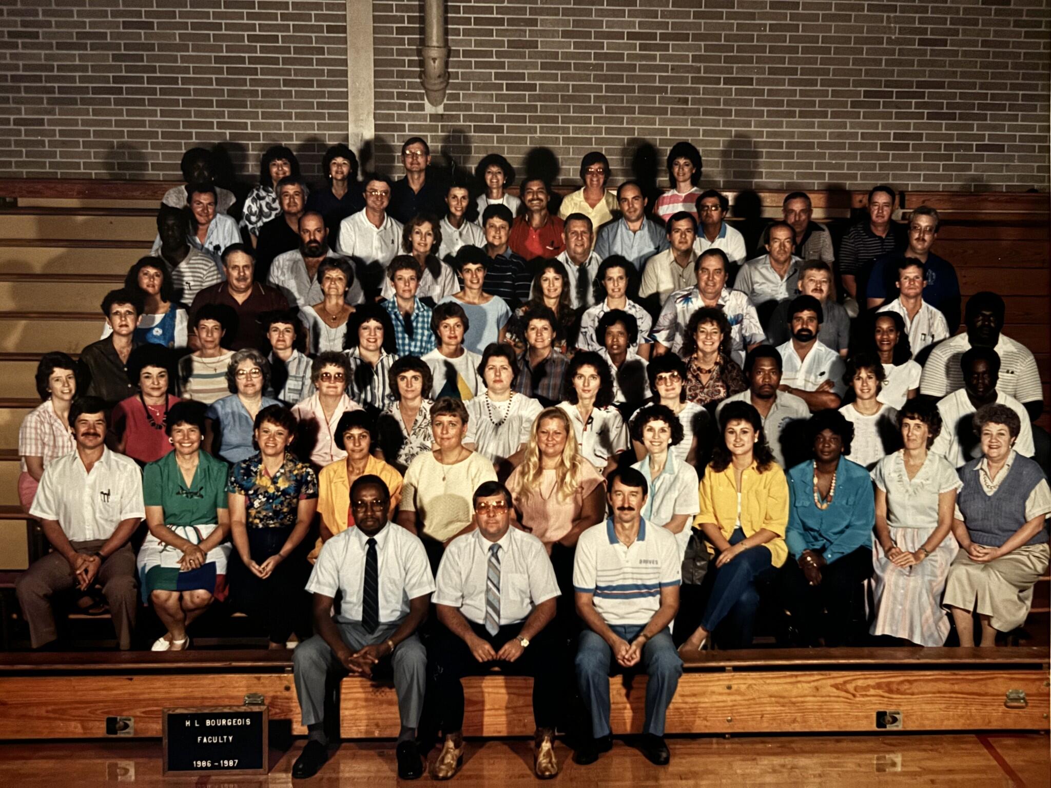 Faculty Picture 1986