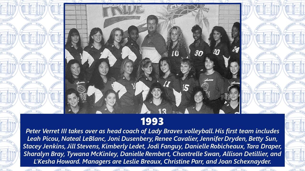 1993 Volleyball team